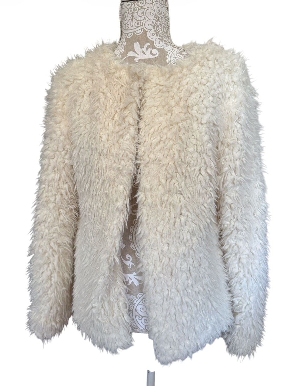 Cotton Bleu faux fur jacket